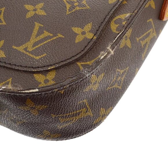 Auth Louis Vuitton SAINT CLOUD GM SHOULDER BAG MONOGRAM - Picture 10 of 10